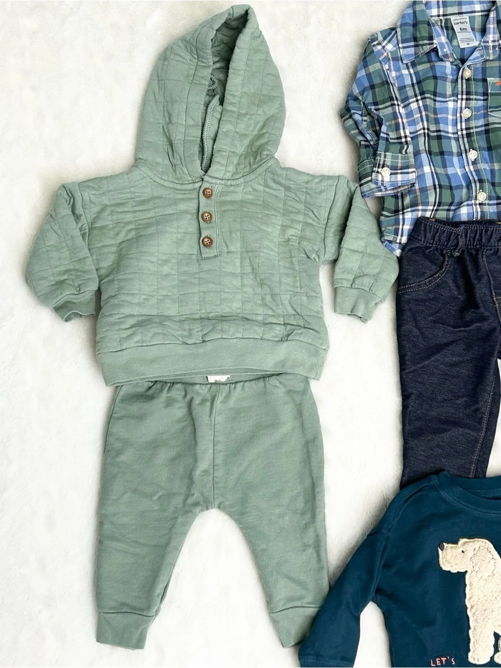 9 PIECE 6 MONTH BABY BOY BUNDLE